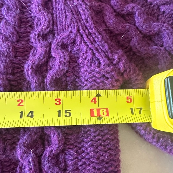 J. Crew Ruffle Neck Cable Knit Cardigan - Picture 7 of 12